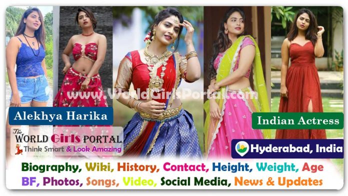 Alekhya Harika Biography Wiki Contact Details Photos Video BF Career Phone Number Email ID Social Media Location Bio-Data Indian Actress