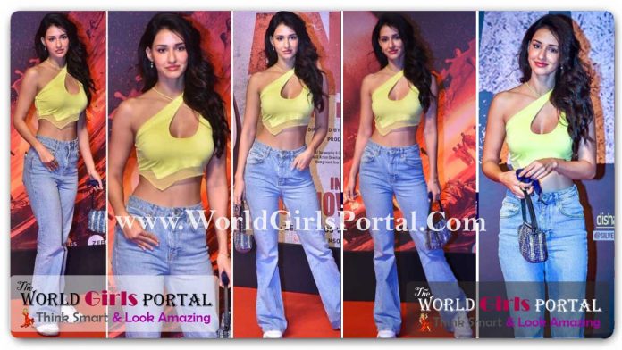 Disha Patani Cutout Crop-Top and Jeans: Did #DishaPatani get plastic surgery? Viral video from Antim screening sparks rumours
