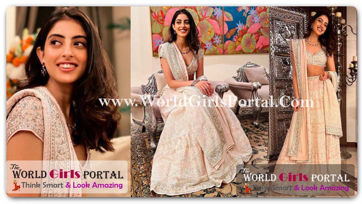 Navya Naveli Nanda Chikankari Lehenga 