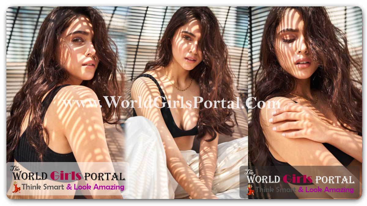 Sharvari Wagh ribbed black bralette, white bottom drops sizzling pictures as she flaunts an effortless style - HD Wallpaper Download