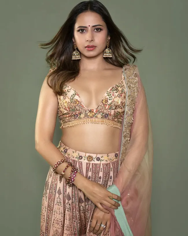 Young Sargun Mehta in a school uniform