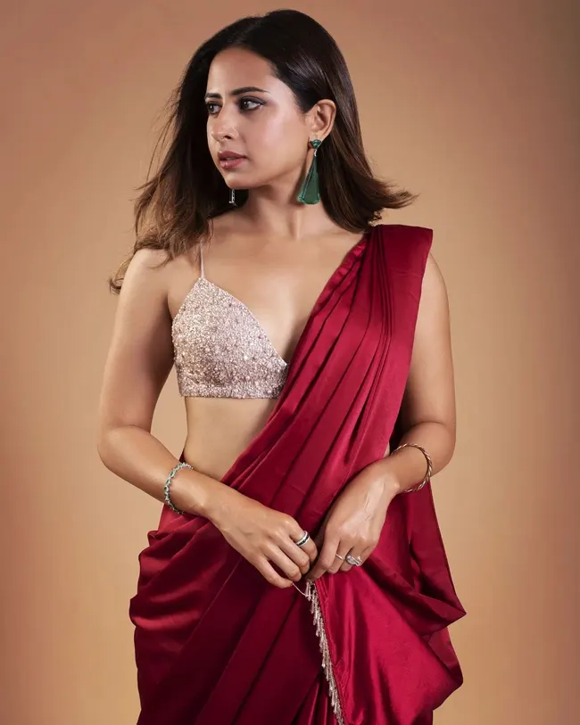 Sargun Mehta Dubey posing gracefully for the camera