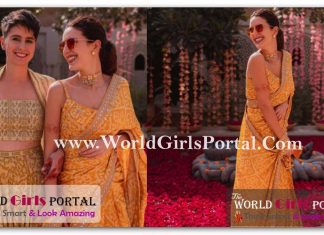 Isabelle Kaif Bright Yellow Saree Grabs the Limelight at the Celebrity Wedding Isabelle Kaif Bright Yellow Saree: #Isabelle shares new pics from Vicky Kaushal and Katrina Kaif’s wedding, Sharvari Wagh is all hearts
