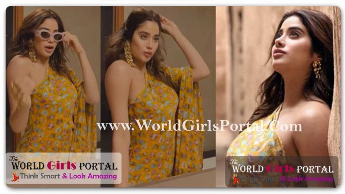 Janhvi Kapoor Floral Printed Kaftan Dress: Who needs summer when we've got #JanhviKapoor's style by our side - Bollywood Actress Fashion News