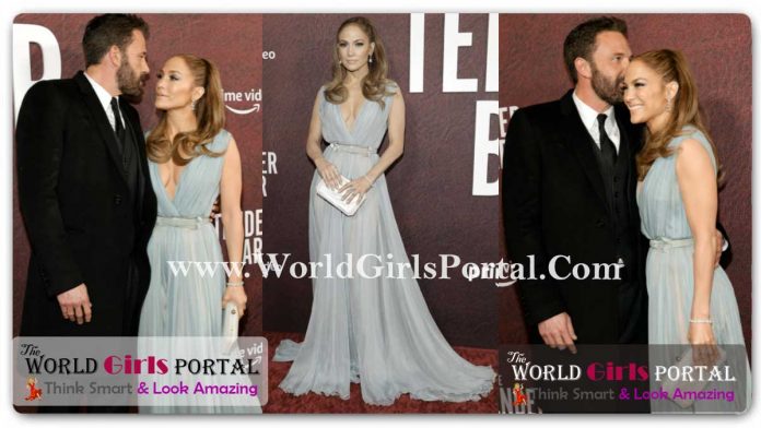 Jennifer Lopez Flowy Icy Blue Elie Saab Gown A Red Carpet Love Affair