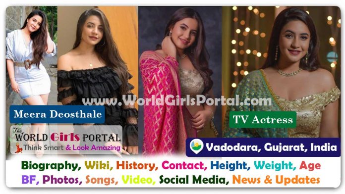 Meera Deosthale Biography Wiki Contact Details Photos Video BF Career Phone Number Email ID Social Media Location Bio-Data Indian television actress