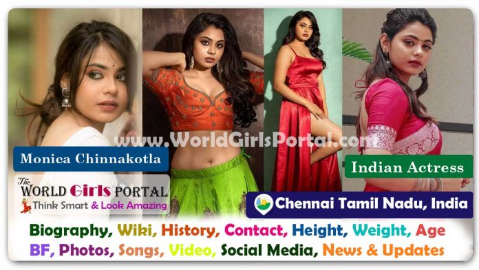 Monica Chinnakotla Biography Wiki Contact Details Photos Video BF Career Phone Number Email ID Social Media Location Bio-Data