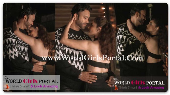 Ankita Lokhande Black Backless Dress: #Ankita and Vicky Jain celebrated New Year 2022 in a romantic way, see pictures