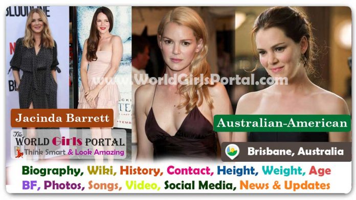 Jacinda Barrett Biography Wiki Contact Details Life Style, FAQ, Diet, Facts - Australian-American actress