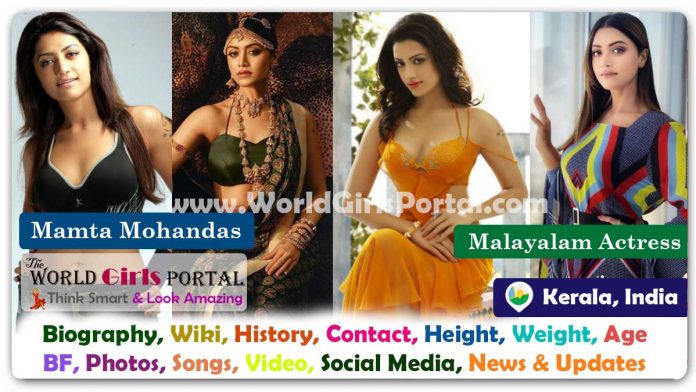 Mamta Mohandas Biography Wiki Contact Details Life Style FAQ, Diet, Facts, Bio-Data, Malayalam Actress @Kerala