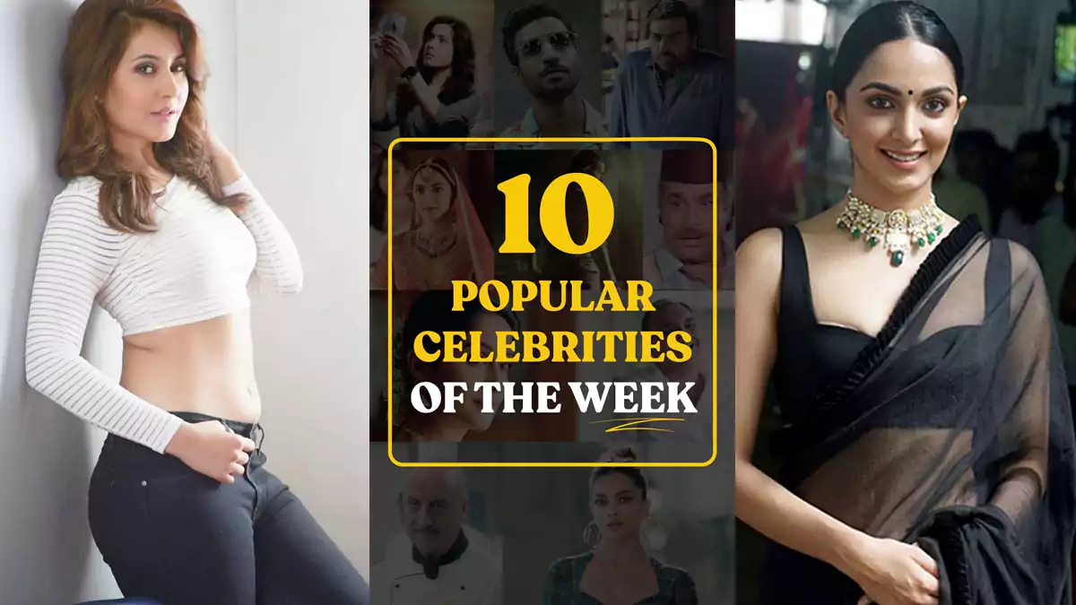 Top 10 Popular Indian Celebrities Feature by IMDb - 2023 currently trending Indian stars