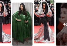 Aishwarya Rai Mystical Silver Gown at Cannes Film Festival 2023 Fashion Outfit Aishwarya Rai Mystical Silver Gown at Cannes Film Festival 2023 Fashion Outfit