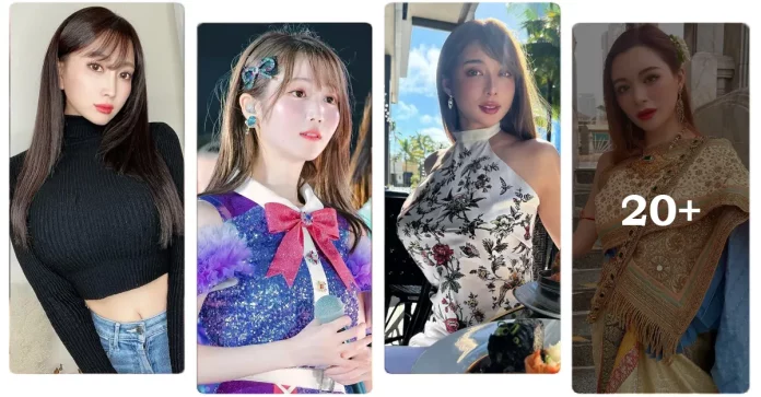 Top 20 Japanese Instagram Models, Social Influencer, TikTok Star in Japan