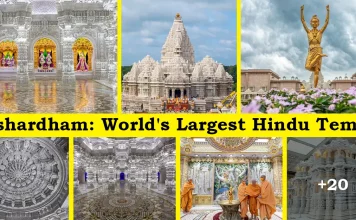 World’s Largest Hindu Temple: World record set at 162-acre BAPS Akshardham Temple in Robbinsville, NJ, USA World's Largest Hindu Temple: World record set at 162-acre BAPS Akshardham Temple in Robbinsville, NJ, USA