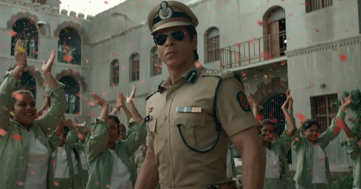 shah rukh khan police role